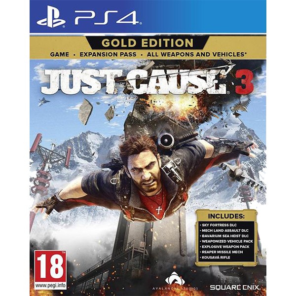 PS4 Just Cause 3. Gold Edition