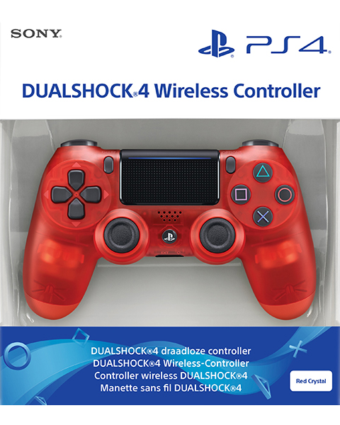 PS4 Dualshock 4 Wireless Controller V2 Crystal Red