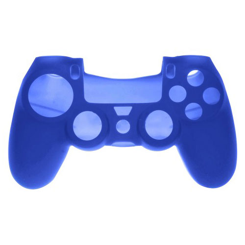 PS4 Силиконовый футляр для контроллера (синий)