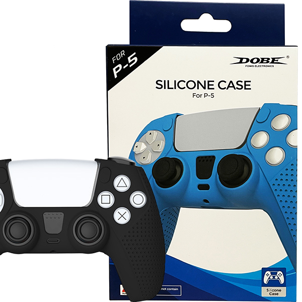 PS5 Футляр силиконовый Silicone Case DualSense Black
