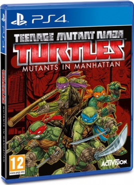 PS4 Teenage Mutant Ninja Turtles. Mutants in Manhattan