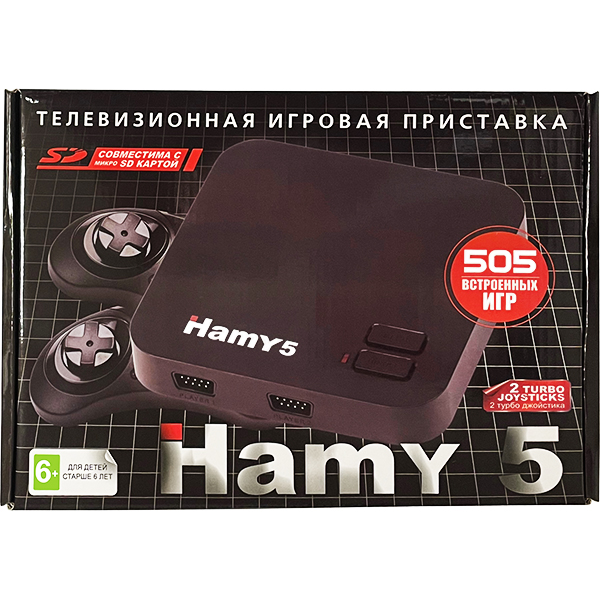 8bit / 16bit Hamy 5 (505-in-1) Black