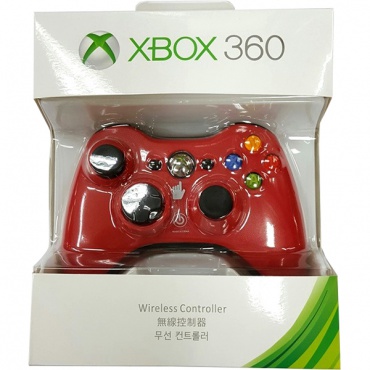 XBOX 360 Controller Wireless Red