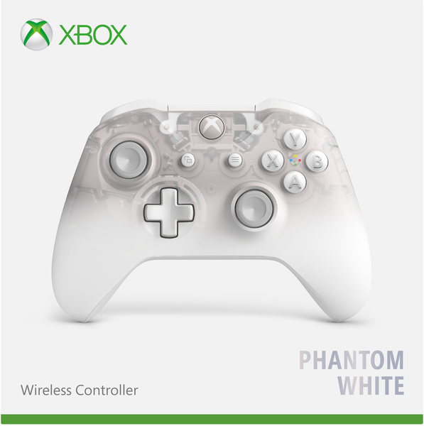 XBOX ONE S Controller беспроводной Phantom White WL3-00121