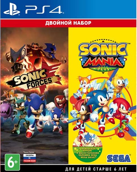PS4 Sonic Forces + Sonic Mania Plus