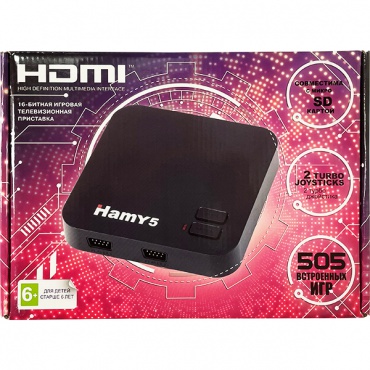 8bit / 16bit Hamy 5 HDMI (505-in-1) Black