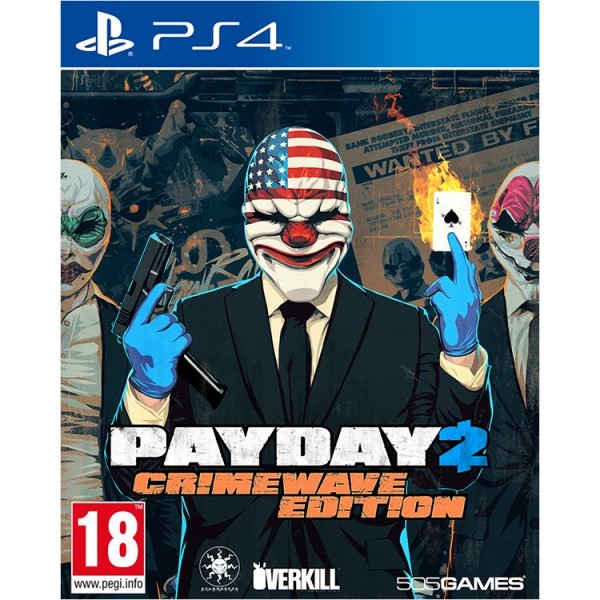 PS4 Payday 2 Crimewave Edition