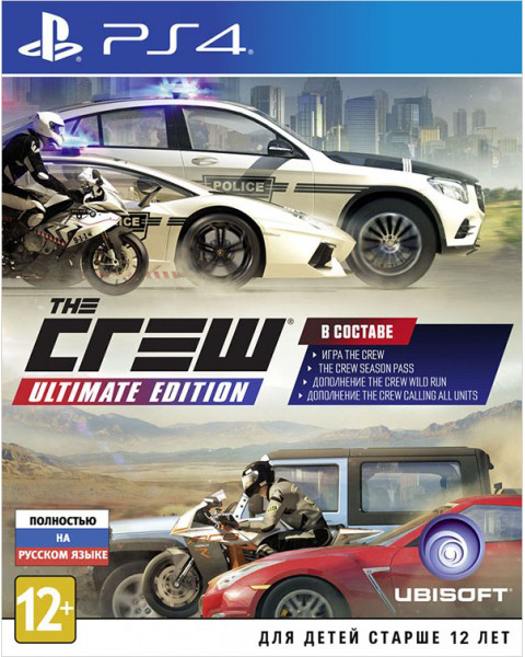 PS4 The Crew. Ultimate Edition